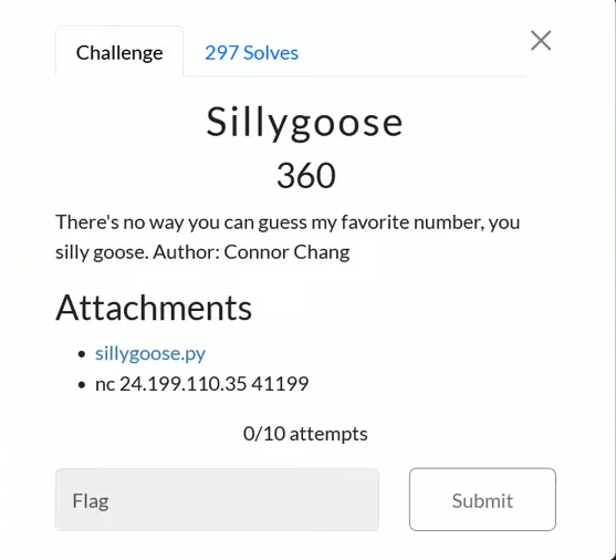 sillygoose