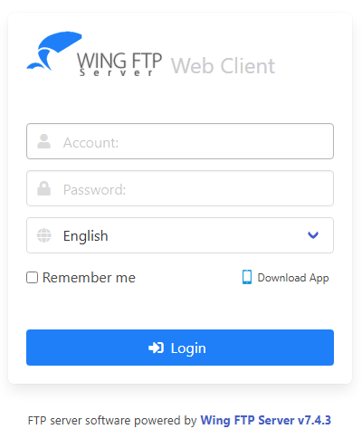 wingftp version disclosure
